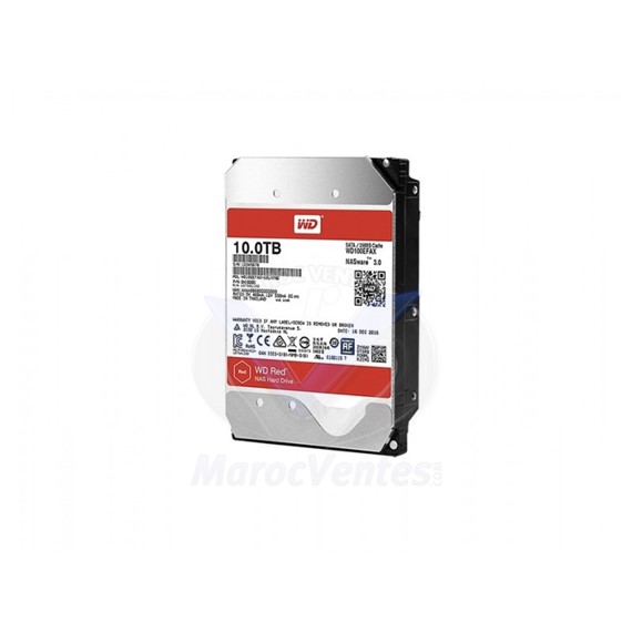 Disque Dur 10 To SATA III RED WD100EFAX
